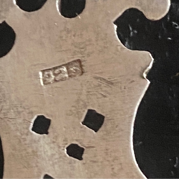 Vintage Sterling Silver Handmade Ethiopian Coptic Cross w/ 925 Popcorn Chain - Picture 7 of 11